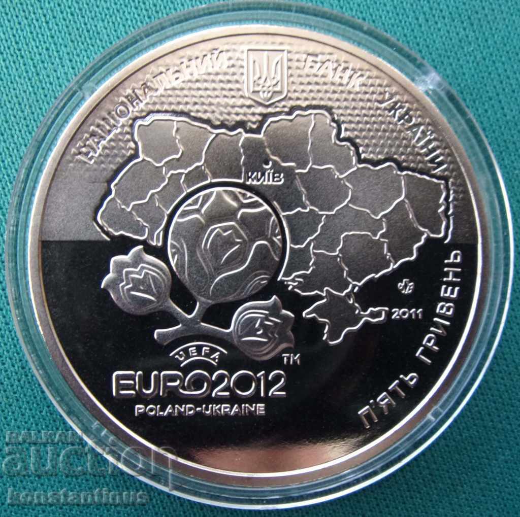 Ucraina 5 grivne 2011 DOVADA UNC cu preț € 7.67 | 15.00 BGN