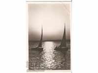 Card Bulgaria Varna Sailing boats in the lake 1 *