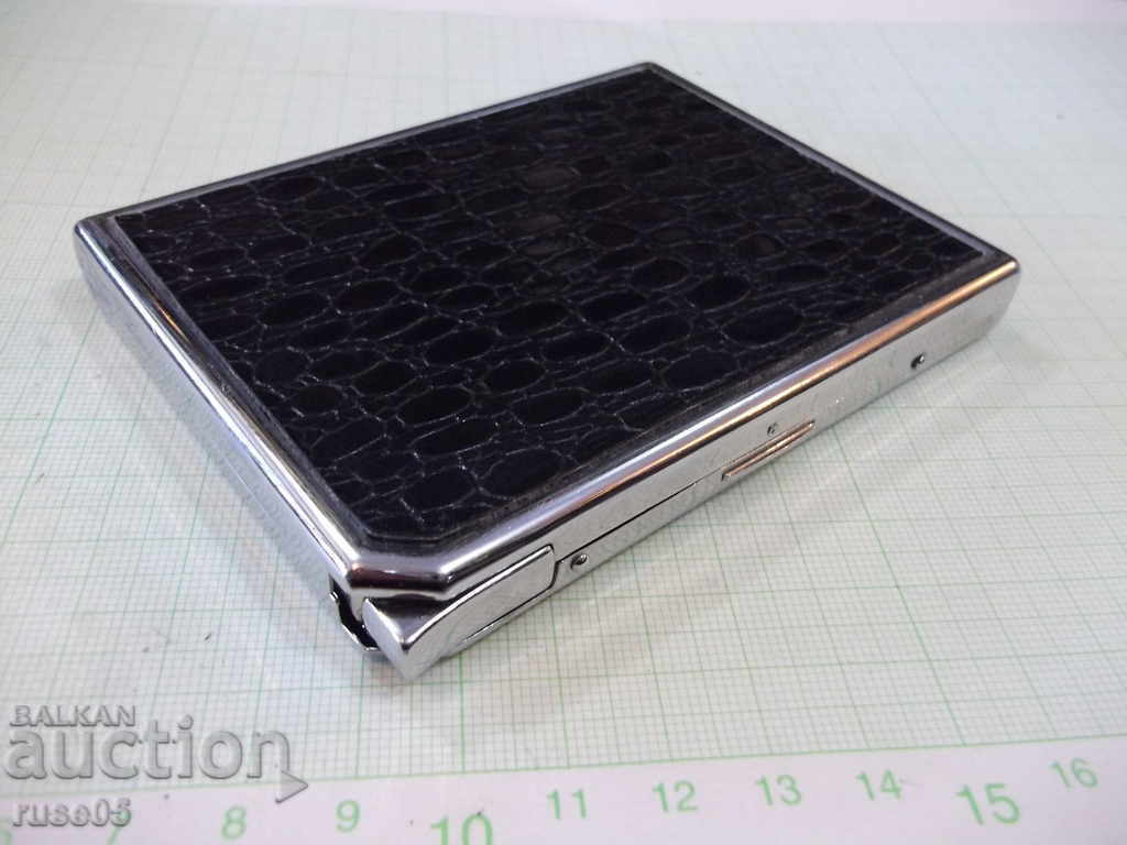 Cutie de tabat și brichetă din cristal piezo cu funcționare cu flacără moale - 7