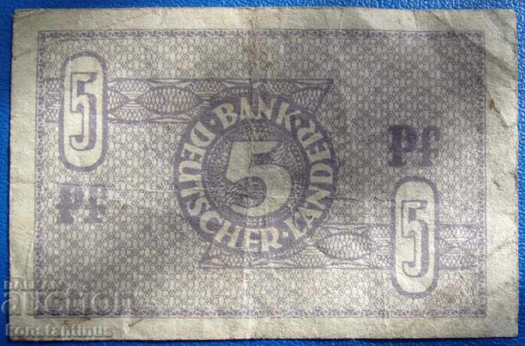 Germania 5 Pfennig 1948 Foarte rare cu preț € 4.09 | 8.00 BGN