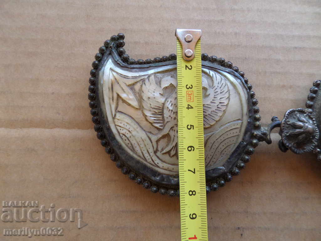 Delivery of Renaissance silver Kotlen pafts with mother-of-pearl pafta silver