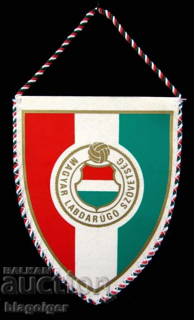 Auction FOOTBALL-OLD FOOTBALL FLAG-HUNGARY FOOTBALL FEDERATION Auction FOOTBALL-OLD FOOTBALL FLAG-HUNGARY FOOTBALL FEDERATION