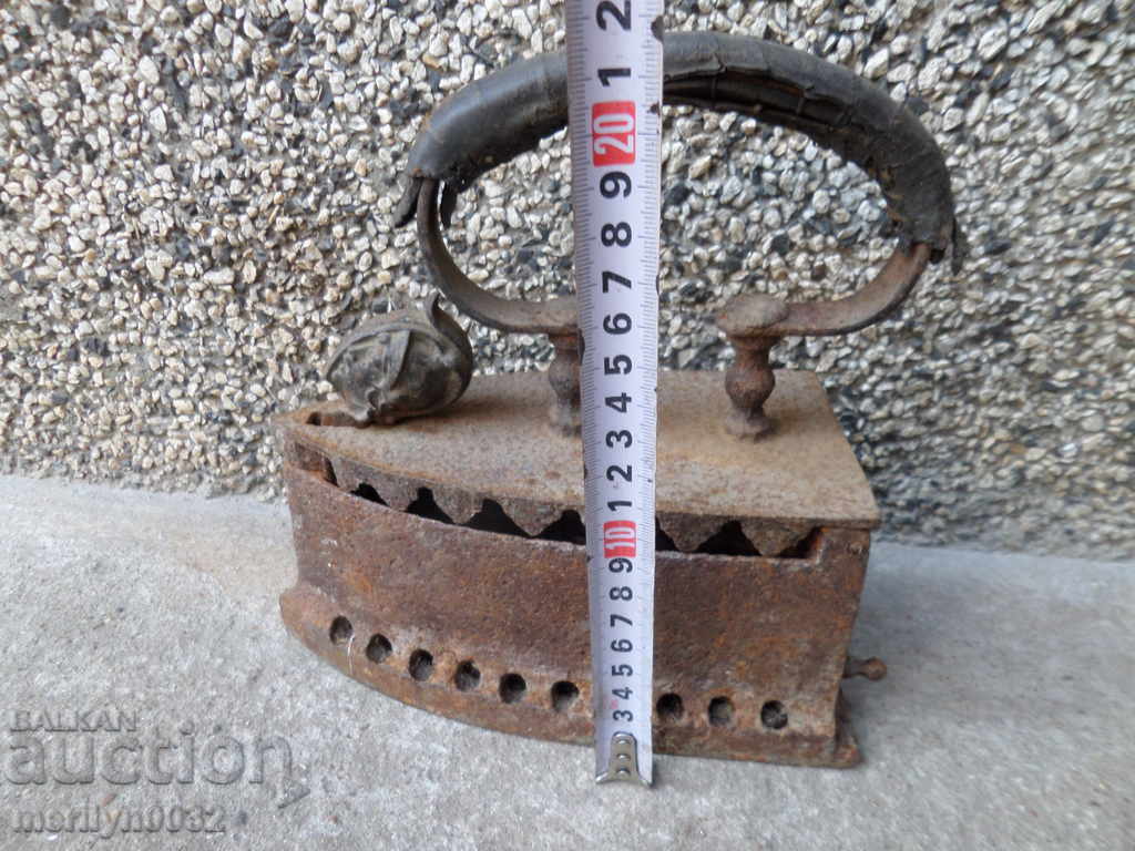 Auction Old iron on fire Auction Old iron on fire