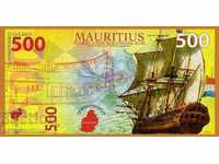 Dutch Mauritius 500 Guild 2016 Rare UNC