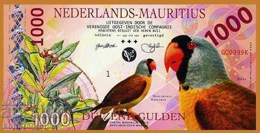 Dutch Mauritius 1000 Gulden 2016 UNC Rare cu preț € 11.25 | 22.00 BGN