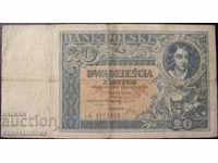 Poland 20 Zloty 1931 Rare