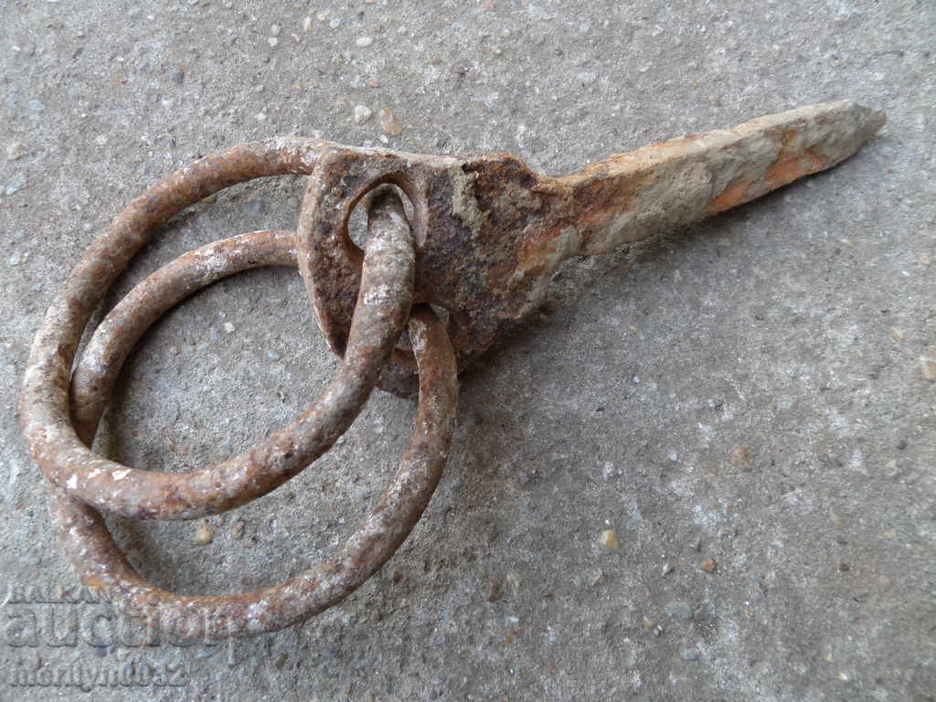 Metal rings, wrought iron for a wagon - 7 Metal rings, wrought iron for a wagon - 7