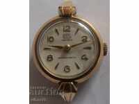 Doamnelor ceas Ruhla-placat cu aur