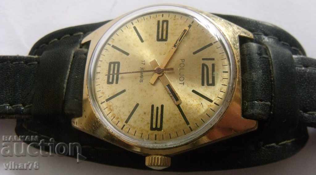 Аукцион МЪЖКИ ЧАСОВНИК-ПОЛЕТ-POLJOT-ПОЗЛАТА Аукцион МЪЖКИ ЧАСОВНИК-ПОЛЕТ-POLJOT-ПОЗЛАТА