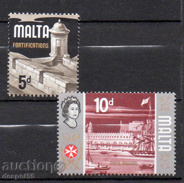 1970. Малта. Крепости.
