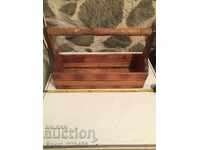 old wooden cassette, targa