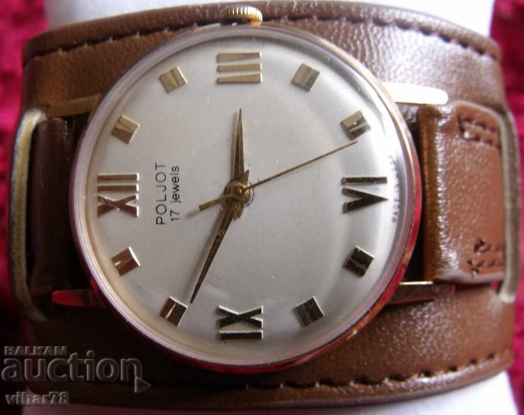 Licitație MEN ceas de mână flight-Poljot Licitație MEN ceas de mână flight-Poljot