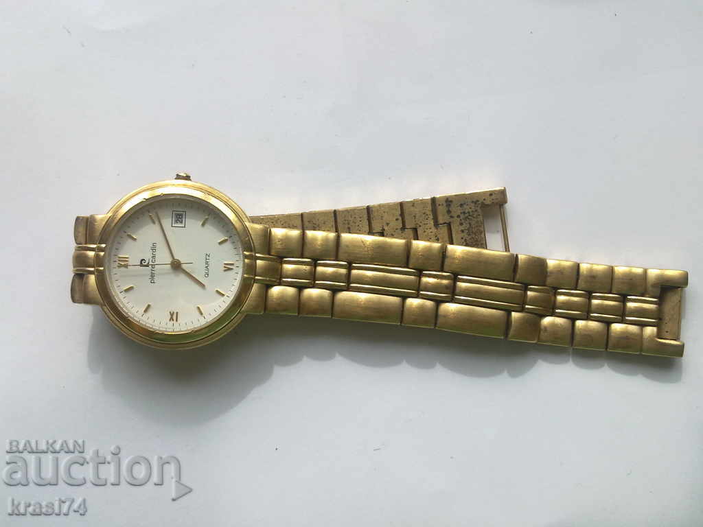 Δημοπρασία Επίχρυσο ρολόι Pierre Crdin Δημοπρασία Επίχρυσο ρολόι Pierre Crdin