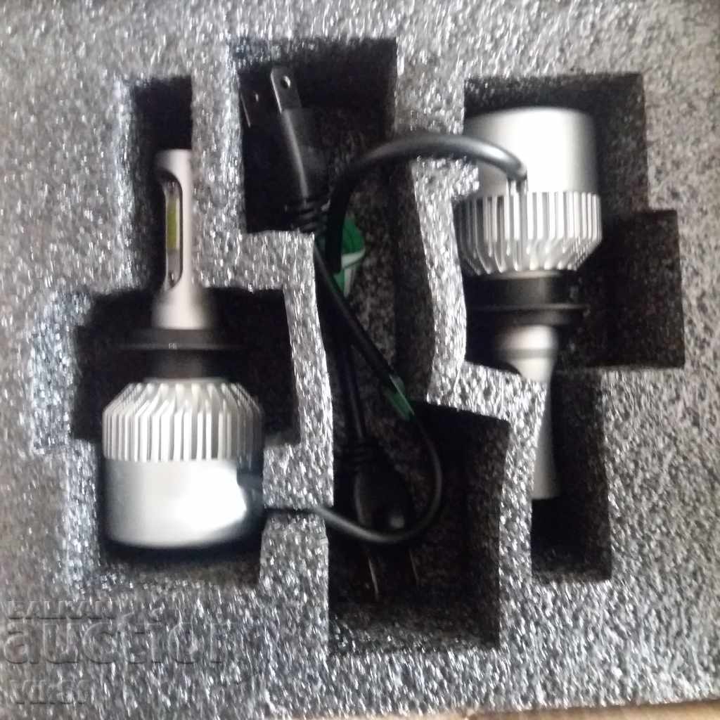 Auction LED Diodes Bulbs H7 - 72W Price per Set 2pcs Auction LED Diodes Bulbs H7 - 72W Price per Set 2pcs