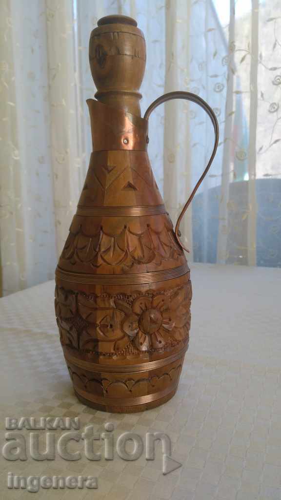 Auction Woodcarving, bottle of glasses, gift, handmade, souvenir Auction Woodcarving, bottle of glasses, gift, handmade, souvenir