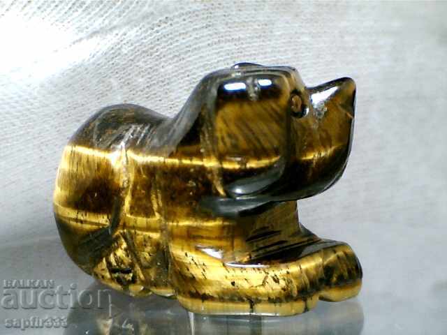 UNIQUE FIGURE TIGER EYE - YEAR OF THE DOG