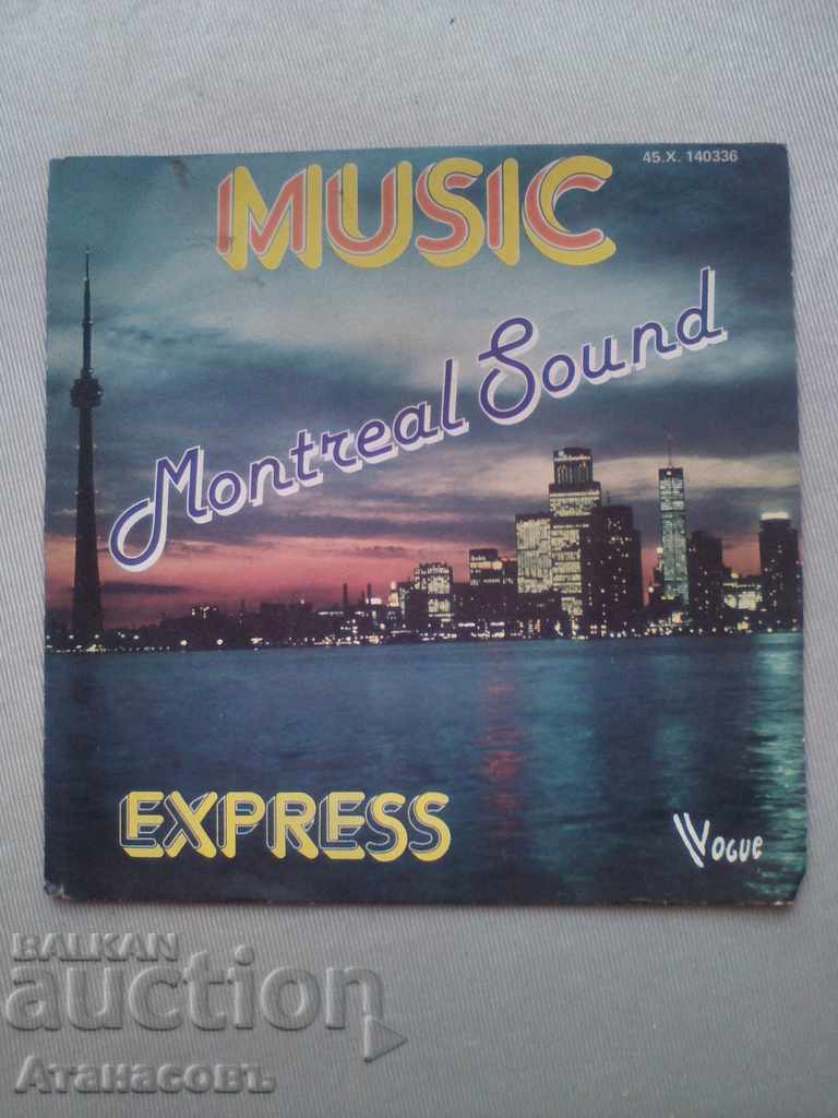 Грамофона плоча Music Montreal sound