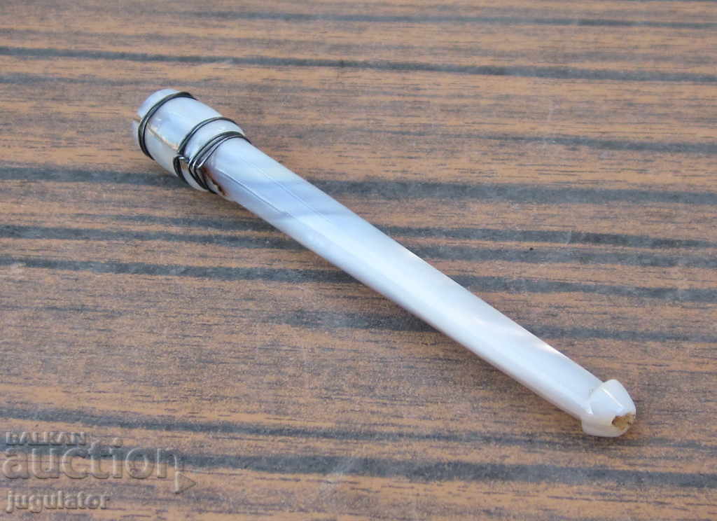 old vintage Renaissance mother-of-pearl cigarette natural mother-of-pearl - 5 old vintage Renaissance mother-of-pearl cigarette natural mother-of-pearl - 5