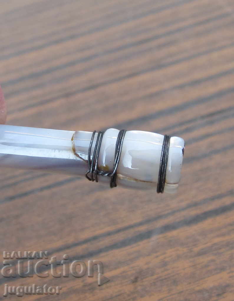 old vintage Renaissance mother-of-pearl cigarette natural mother-of-pearl - 6 old vintage Renaissance mother-of-pearl cigarette natural mother-of-pearl - 6