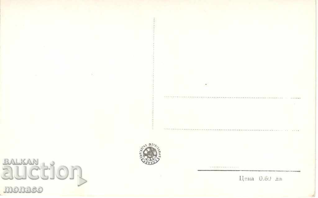 Old postcard - Dolna Banya, Mineral pool with price 2.20 BGN | € 1.12