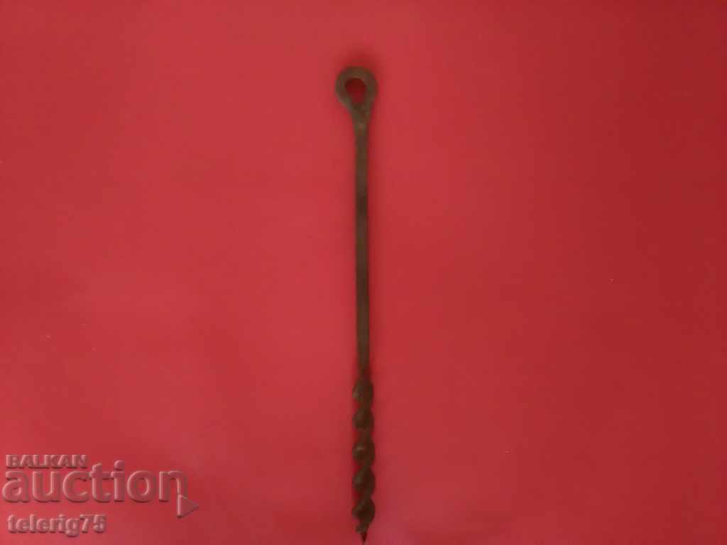 Collectibles Old Forged Mittlepe Drill Drill Drill-18mm