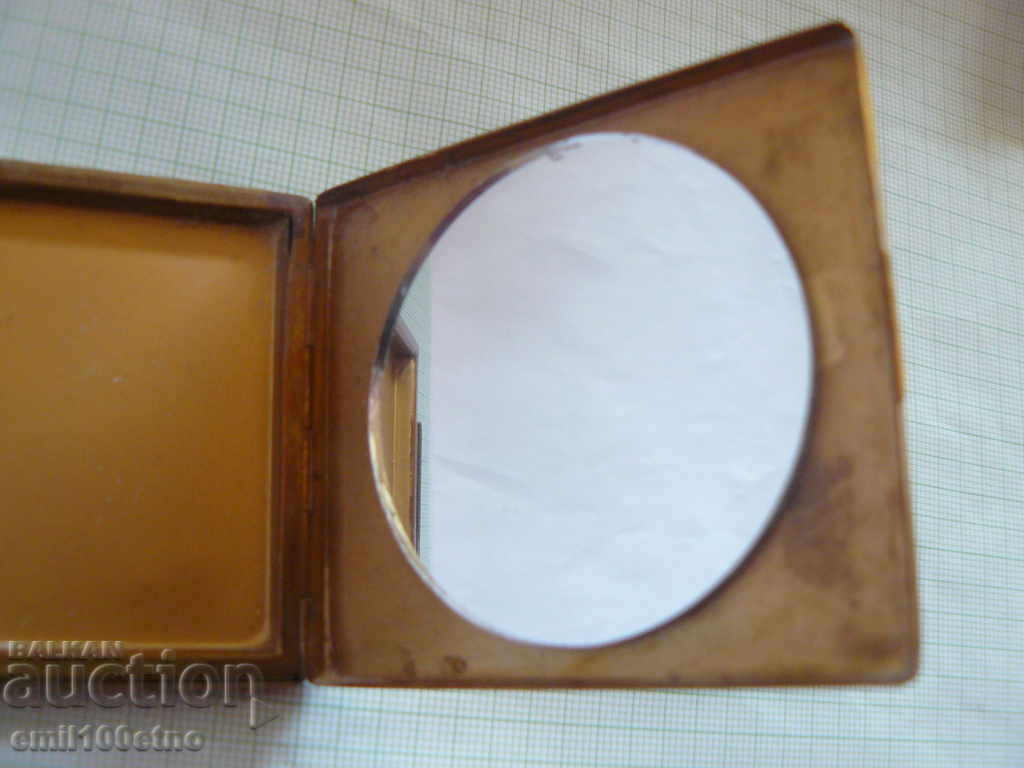 κουτί Γυναικών - ένα συμπαγές με έναν καθρέφτη - 6 κουτί Γυναικών - ένα συμπαγές με έναν καθρέφτη - 6