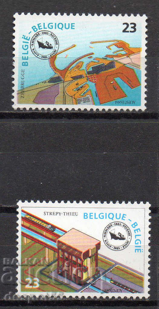 1985. Belgia. Congresul Internațional de navigare.