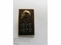 Insigna: Lenin 1870-1970