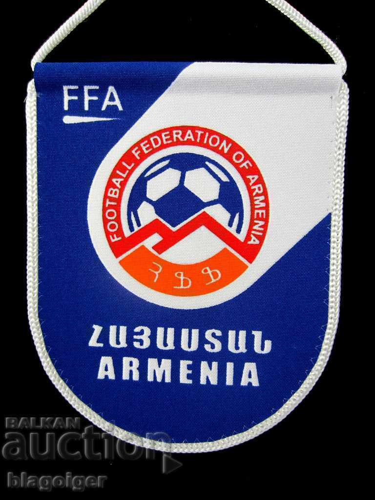 FOTBAL-NEU STRAP DE FOTBAL-FEDERAȚIA DE FOTBAL A ARMENIA cu preț 2.00 BGN | € 1.02 FOTBAL-NEU STRAP DE FOTBAL-FEDERAȚIA DE FOTBAL A ARMENIA cu preț 2.00 BGN | € 1.02