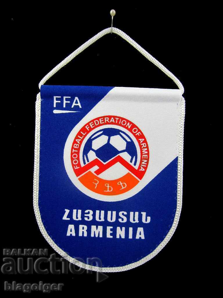 FOOTBALL-NEW FOOTBALL FLAG-FOOTBALL FEDERATION OF ARMENIA