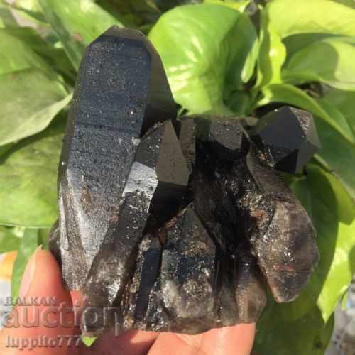 natural black - smoky quartz druza with price 139.00 BGN | € 71.07 natural black - smoky quartz druza with price 139.00 BGN | € 71.07
