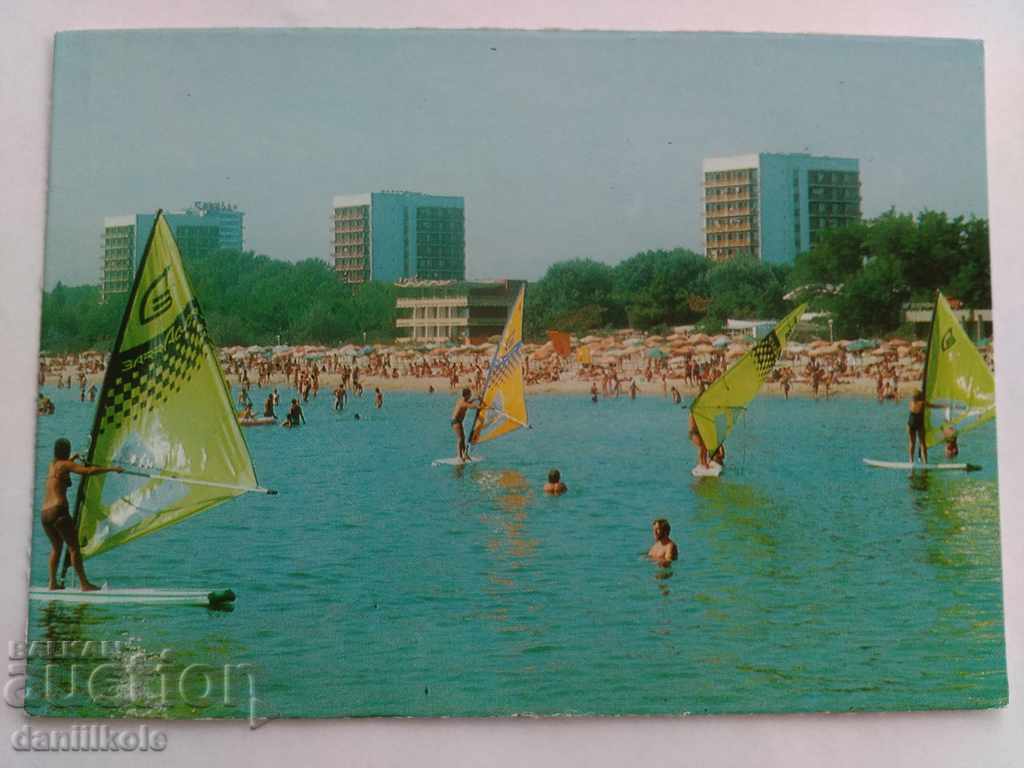* $ * Υ * $ * παλιά κάρτα Nessebar Sunny Beach * $ * Υ * $ *