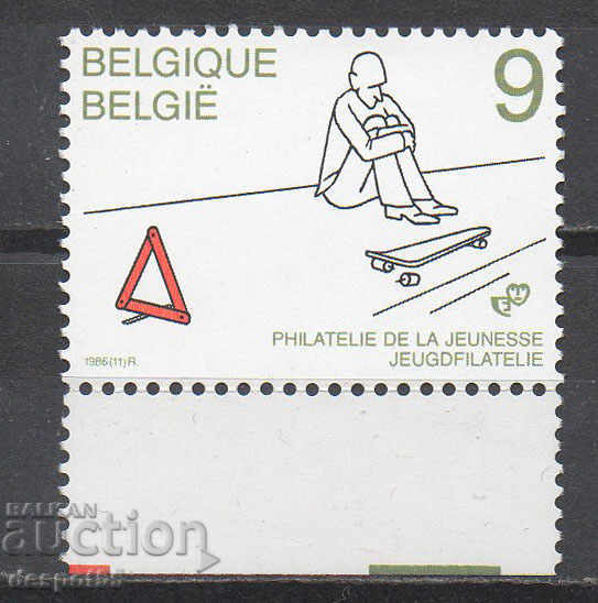 1986. Belgium. Young philatelist.