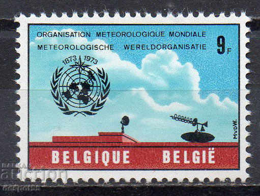 1973. Belgium. International cooperation in meteorology.