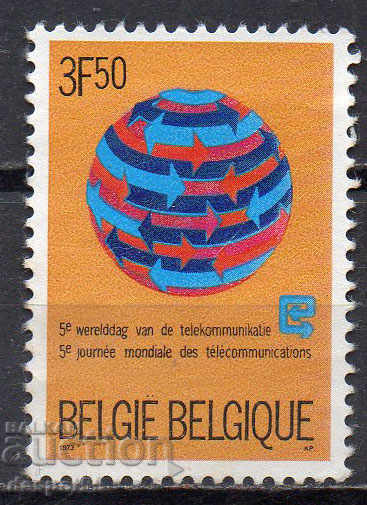 1973. Βέλγιο. Παγκόσμια Ημέρα των τηλεπικοινωνιών.