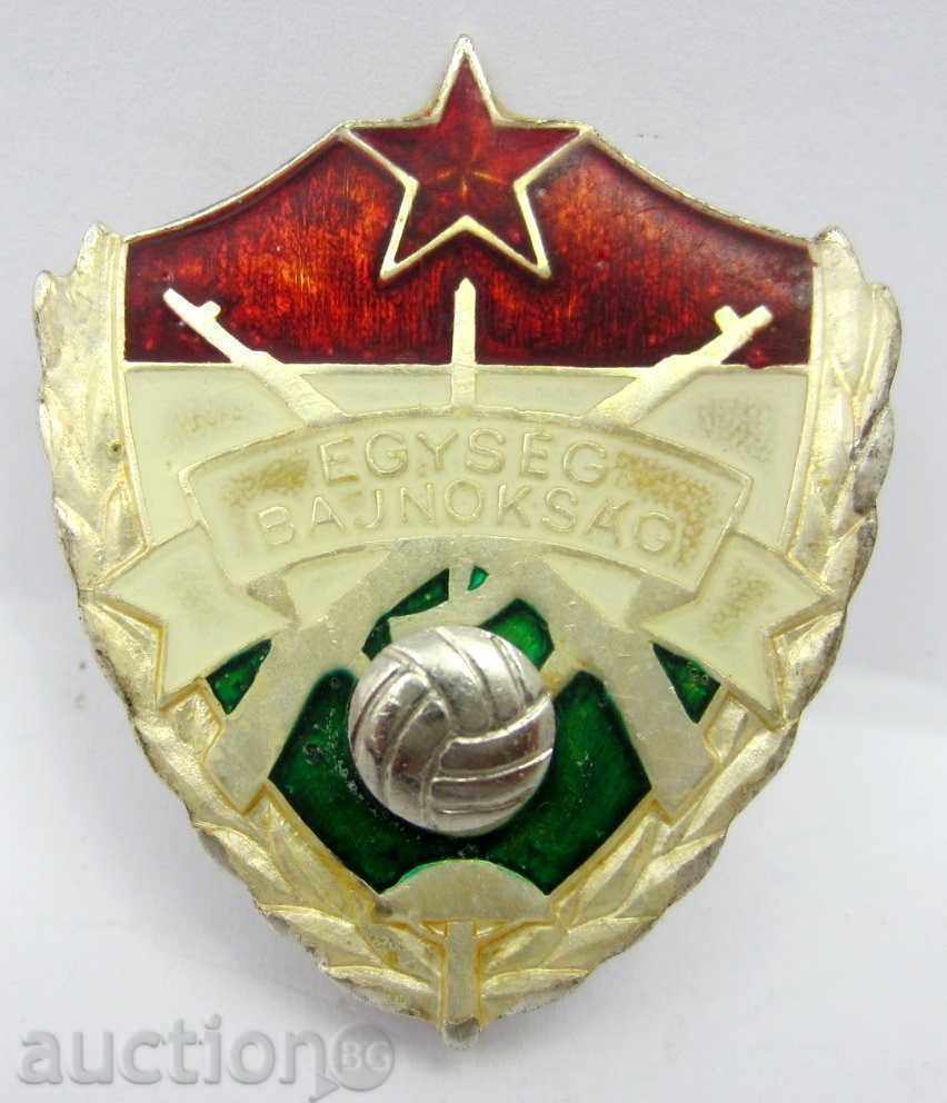 RARE OLD SIGN-HUNGARY-MILITARY FOOTBALL CHAMPIONSHIP - 5