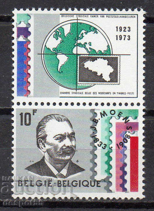 1973. Belgia. Asociația de timbre.