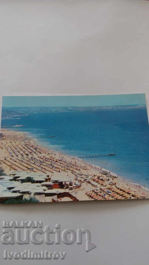Καρτ ποστάλ Golden Sands 1988