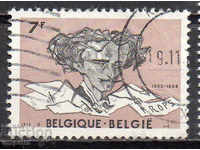 1973. Belgia. Felice Rops, un artist belgian.