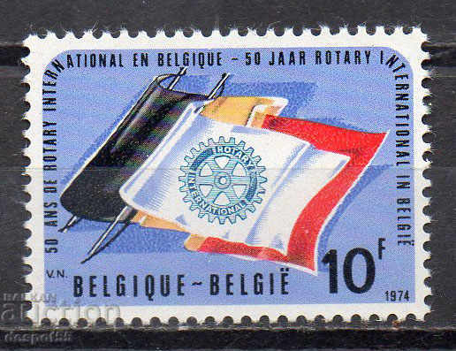 1974. Belgium. 50 years Rotary club.