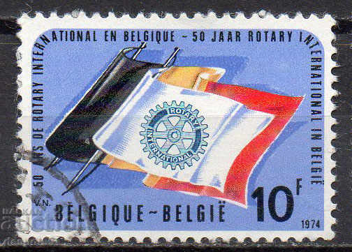 1974. Belgia. Clubul Rotary anilor '50.