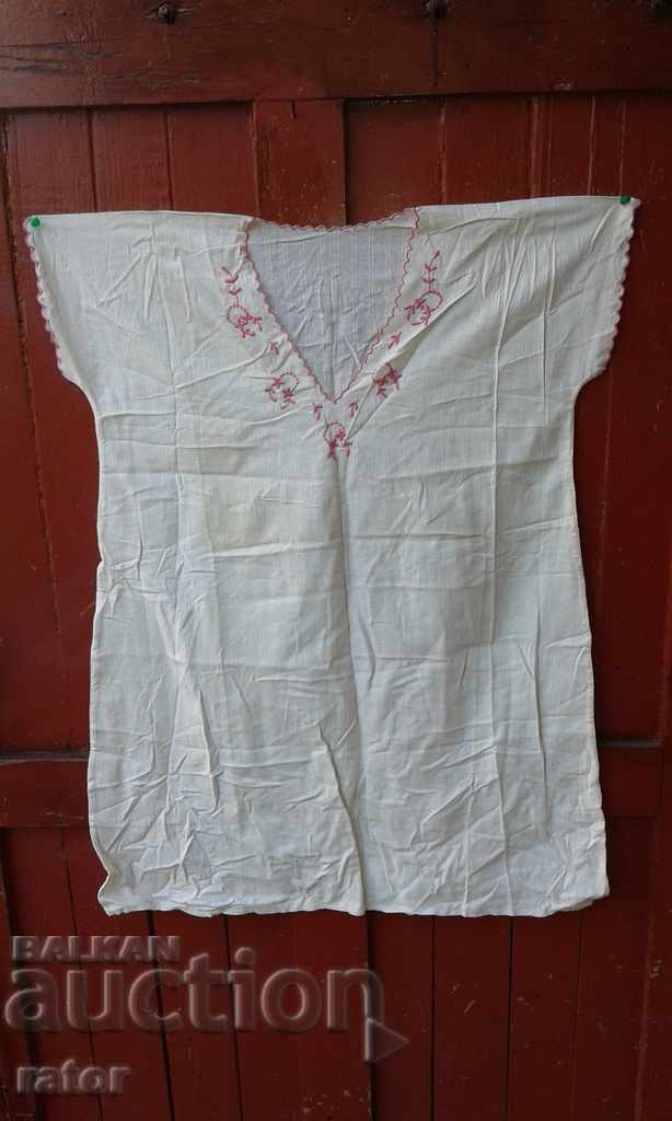 Shirt with embroidery, chenar. Costume