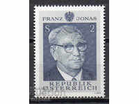 1969. Austria. Președintele Federal Franz Jonas.