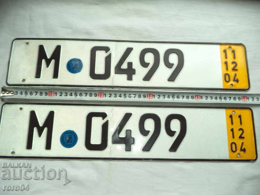 CHIFT OLD GERMAN NUMBERS with price 18.00 BGN | € 9.20