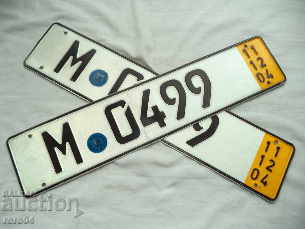 CHIFT OLD GERMAN NUMBERS