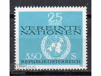 1970. Austria. '25 ONU.