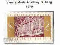 1970. Austria. 100 years Friends of Music Association.