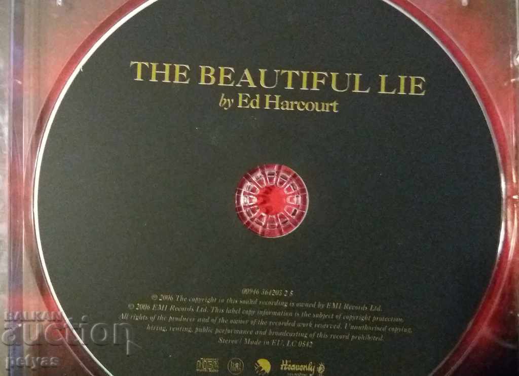 Ed Harcourt THE BEAUTIFUL LIE with price 4.50 BGN | € 2.30 Ed Harcourt THE BEAUTIFUL LIE with price 4.50 BGN | € 2.30