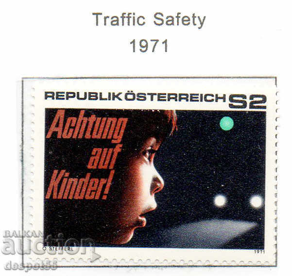 1971. Austria. Traffic Safety.