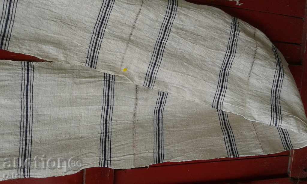 Auction Authentic hand-woven long fabric. Costume Auction Authentic hand-woven long fabric. Costume